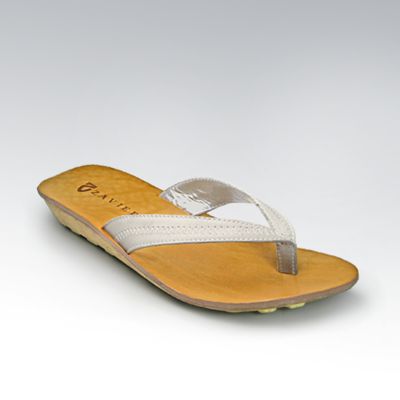 Ecstasy Thong, Soft Dove Gray Italian Leather image